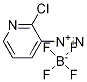 2-chloropyridine-3-diazonium tetrafluoroborate Struktur