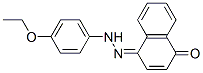 (4Z)-4-[(4-ethoxyphenyl)hydrazinylidene]naphthalen-1-one Struktur