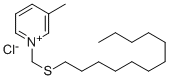 3-METHYLDODECYLTHIOMETHYLPYRIDINIUMCHLORIDE Struktur