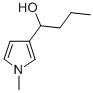 3-(1-Hydroxybutyl)-1-methylpyrrole Struktur