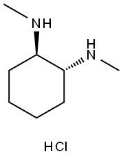 TRANS-(1R,2R)-N,N'-BISMETHYL-1,2-CYCLOHEXANEDIAMINE HCL
 Structure