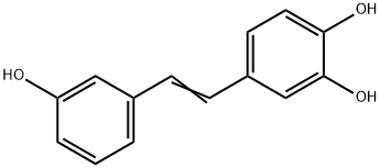 3,3',4-trihydroxystilbene Struktur