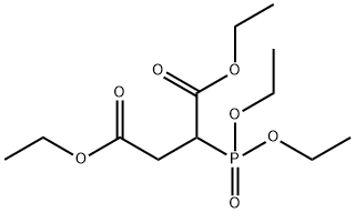 diethyl 2-diethoxyphosphorylbutanedioate Struktur