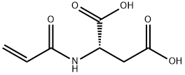 N-(1-oxoallyl)aspartic acid Struktur