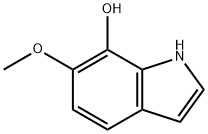 1H-Indol-7-ol, 6-Methoxy- Struktur