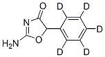 Pemoline-d5 Struktur