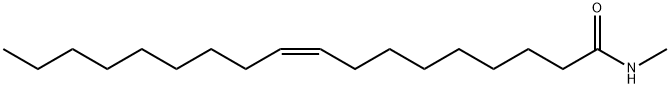 (Z)-N-methyl-9-octadecenamide Struktur