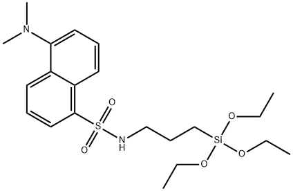 N-(三乙氧基硅烷基丙基)丹磺酰胺, 70880-05-6, 結構式