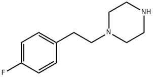 1-[2-(4-Fluorophenyl)ethyl]piperazine Struktur