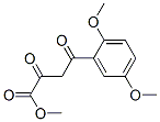 METHYL 4-(2,5-DIMETHOXYPHENYL)-2,4-DIOXOBUTANOATE Struktur