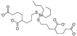 (dibutylstannylene)bis(thioethylene) dimethyl diadipate  Struktur