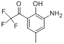 Ethanone, 1-(3-amino-2-hydroxy-5-methylphenyl)-2,2,2-trifluoro- (9CI) Struktur