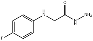 2-[(4-FLUOROPHENYL)AMINO]ACETOHYDRAZIDE Struktur