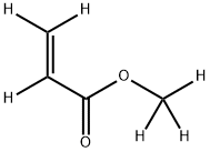 METHYL ACRYLATE-D6 Struktur