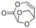 3,8,9-Trioxabicyclo4.2.1non-4-en-2-one Struktur