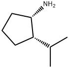 Cyclopentanamine, 2-(1-methylethyl)-, (1S,2S)- (9CI) Struktur