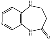 4,5-DIHYDRO-1H-PYRIDO[3,4-B][1,4]DIAZEPIN-2(3H)-ONE Struktur