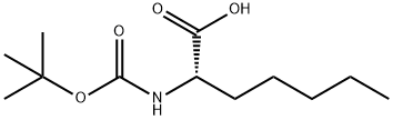 (S)-2-TERT-BUTOXYCARBONYLAMINO-HEPTANOIC ACID Struktur