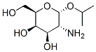 alpha-D-Galactopyranoside, 1-methylethyl 2-amino-2-deoxy- (9CI) Struktur