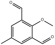 2-METHOXY-5-METHYLISOPHTHALALDEHYDE Struktur