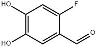 3,4-Dihydroxy-6-fluoro-benzaldehyde Struktur