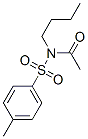 Acetamide, N-butyl-N-(p-tolylsulfonyl)- Struktur