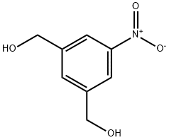 5-NITRO-M-XYLENE-ALPHA,ALPHA'-DIOL Structure