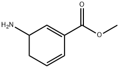 1,5-Cyclohexadiene-1-carboxylicacid,3-amino-,methylester(9CI) Struktur