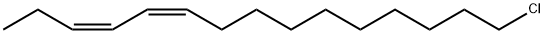 (3Z,5Z)-15-Chloro-3,5-pentadecadiene Struktur