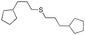 Cyclopentylpropyl sulfide Struktur