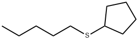 Cyclopentylpentyl sulfide Struktur