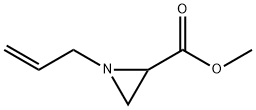 2-Aziridinecarboxylicacid,1-(2-propenyl)-,methylester(9CI) Struktur