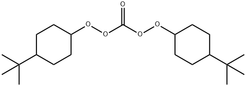 bis(4-tert-butylcyclohexyl) diperoxycarbonate Struktur