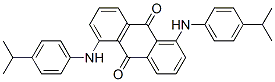 1,5-bis[[4-(1-methylethyl)phenyl]amino]anthraquinone Struktur