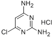 6-Chloro-2,4-pyrimidinediamine hydrochloride Struktur