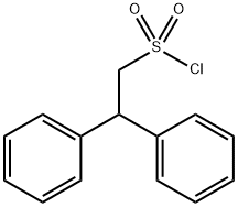 2,2-DIPHENYLETHANESULFONYL CHLORIDE Struktur