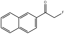 Ethanone, 2-fluoro-1-(2-naphthalenyl)- (9CI) Struktur