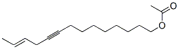 (E)-12-Tetradecen-9-yn-1-ol acetate Struktur
