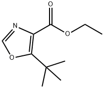 Ethyl 5-tert-butyl-1,3-oxazole-4-carboxylate Struktur