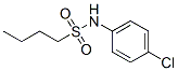 N-(4-chlorophenyl)butane-1-sulfonamide Struktur