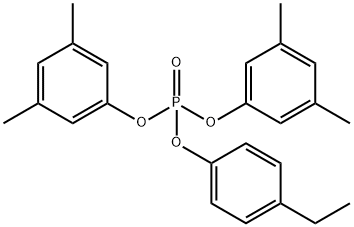 4-ETHYL-3',3'',5',5''-TETRAMETHYLTRIPHENYL PHOSPHATE� Struktur