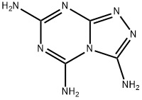 3,5,7-TRIAMINO-1,2,4-TRIAZOLO[4,3-A]-1,3,5-TRIAZINE Struktur