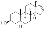 16,(5-ALPHA)-ANDROSTEN-3-BETA-OL Struktur