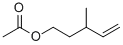 3-METHYL-4-PENTEN-1-OL ACETATE Struktur