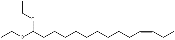 (Z)-14,14-Diethoxy-3-tetradecene Struktur