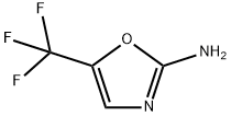 2-Amino-5-(trifluoromethyl)oxazole Struktur