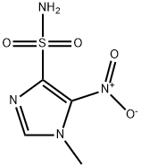 1-Methyl-5-nitro-1H-imidazole-4-sulfonamide Struktur