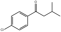 1-(4-Chlorophenyl)-3-methylbutan-1-one Struktur