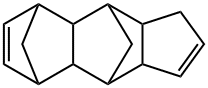 3a,4,4a,5,8,8a,9,9a-octahydro-4,9:5,8-dimethano-1H-benz[f]indene Struktur