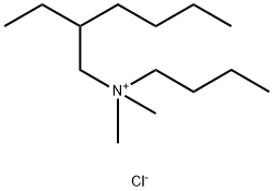 butyl(2-ethylhexyl)dimethylammonium chloride Struktur